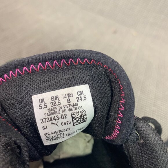 Puma Womens Size 8 Black/Multicolor Retro Running Sneakers - Picture 5 of 7